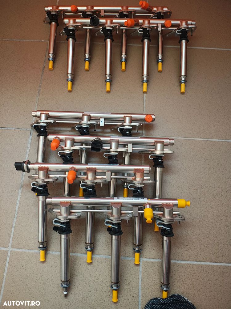 Lot 30 Piese Injecție NOI Bosch Mercedes-Benz – Injectoare, Pompe HP, Rampe (M276/M278) - 1