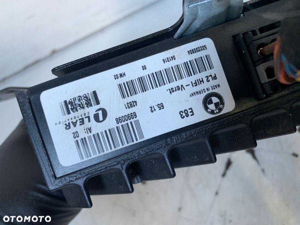 WZMACNIACZ HIFI 6990098 BMW E83 X3 SPRAWNY - 3