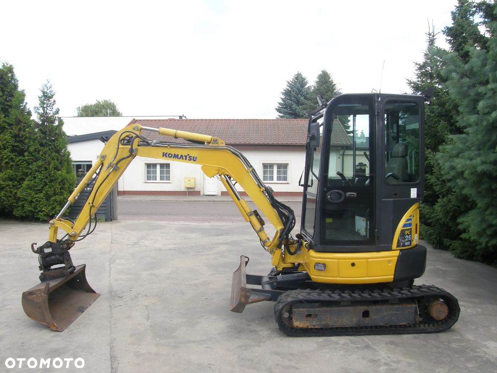 Komatsu PC26MR-3 2018rok szybkozłącze uchylne hydrauliczne sprowadzona - 10