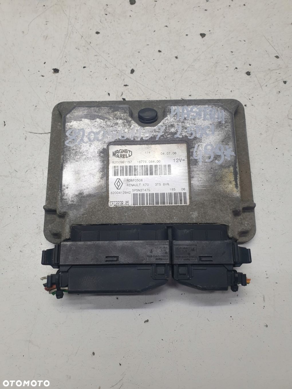 STEROWNIK KOMPUTER SILNIKA RENAULT MASTER II 8200561157 - 1