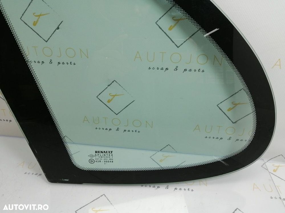 Geam fix stanga spate RENAULT MEGANE Scenic JA0/1_ 1996 - 2001 1.6 16V K4M 70.. 7700433886 - 4