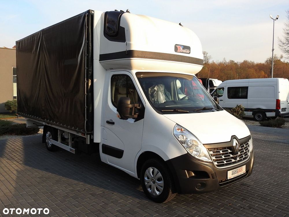Renault MASTER PLANDEKA 10 PALET WEBASTO TEMPOMAT KLIMATYZACJA PNEUMATYKA  170KM - 5