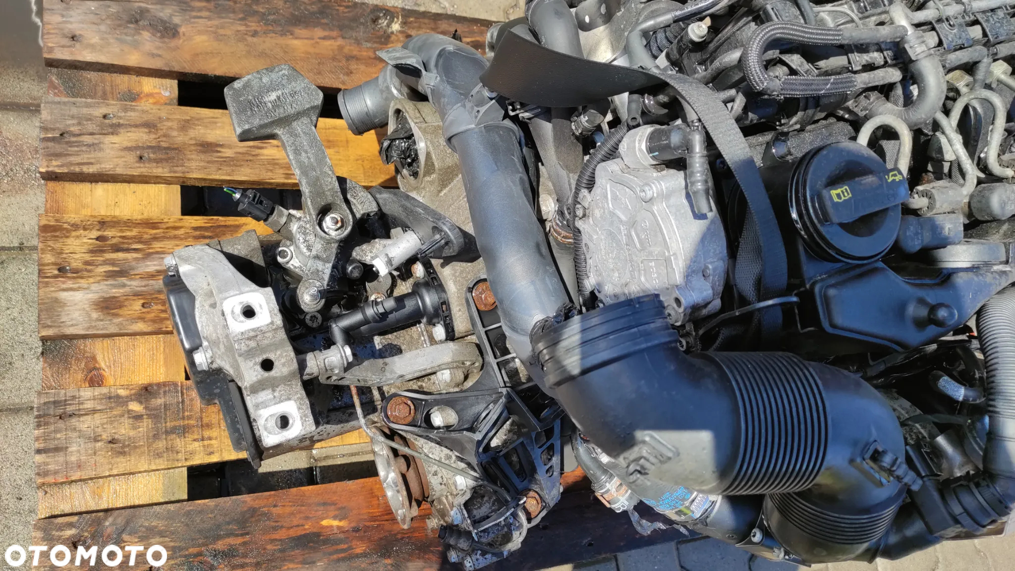 Silnik VW Caddy Audi 1.6 diesel kod: CAYD - 7