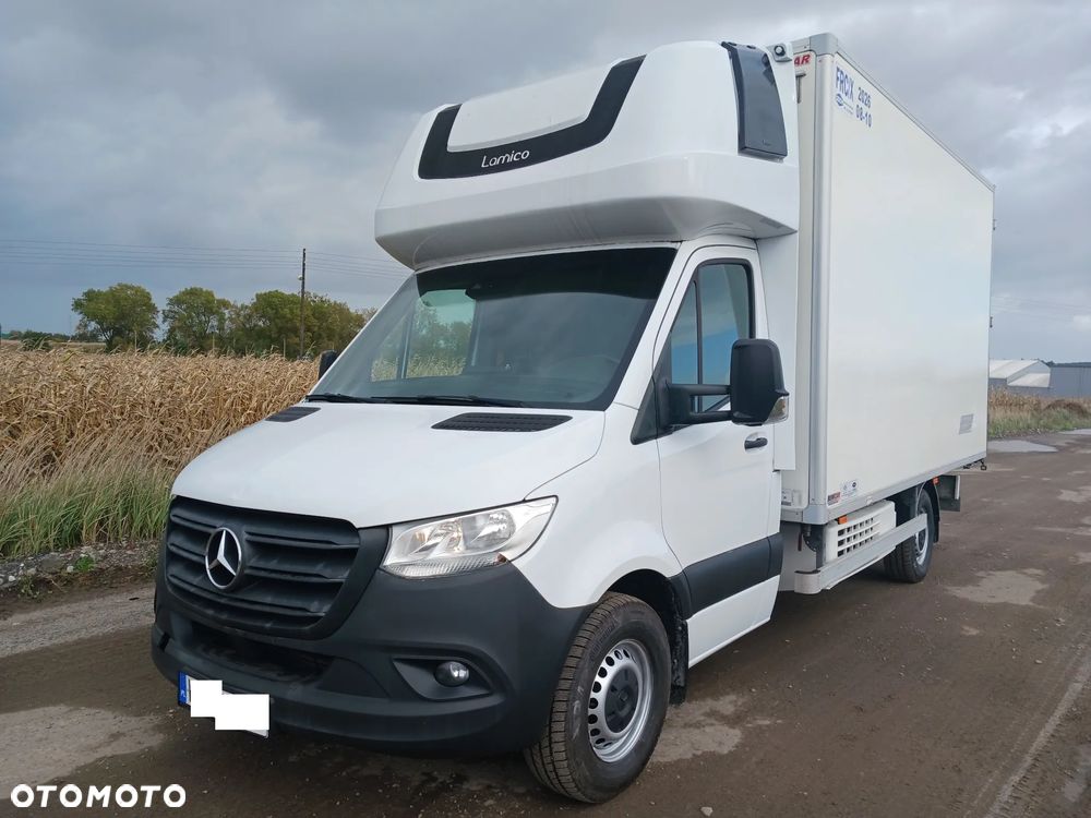 Mercedes-Benz Sprinter 316 CDI 2020r MAXI 160KM Sypialnia Izoterma Chłodnia Mroźnia Agregat Webasto - 13