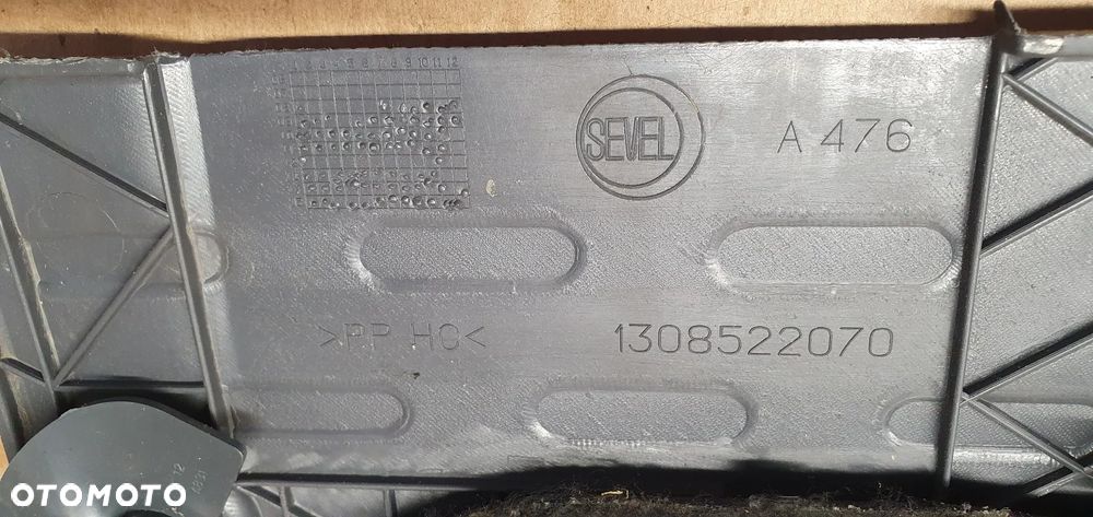 Osłona akumulatora podłoga Citroen Jumper 1308522070 - 4