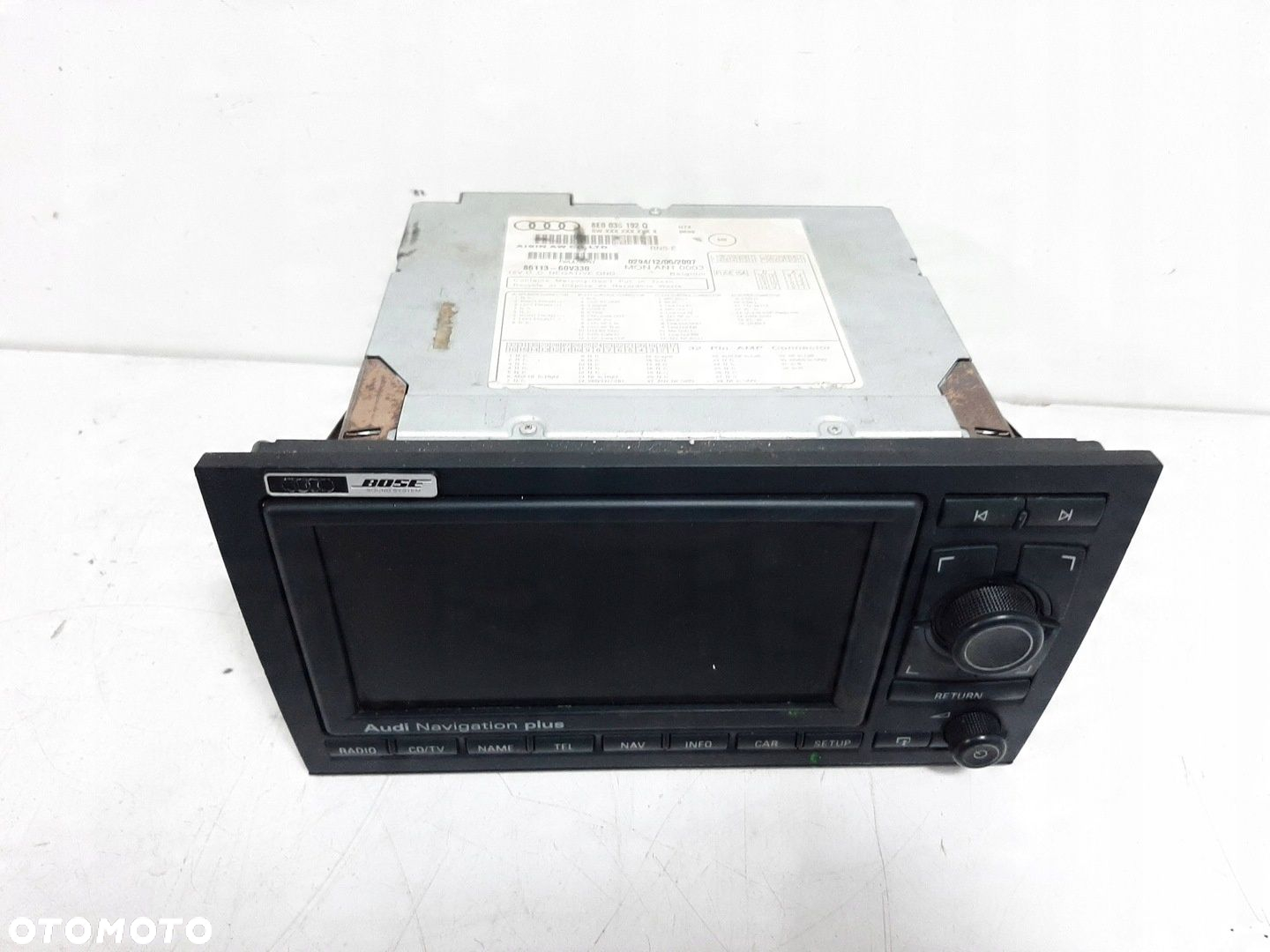 AUDI A4 B7 SEDAN S-LINE 07R RADIO NAWIGACJA PLUS RNS-E 8E0035192Q - 3