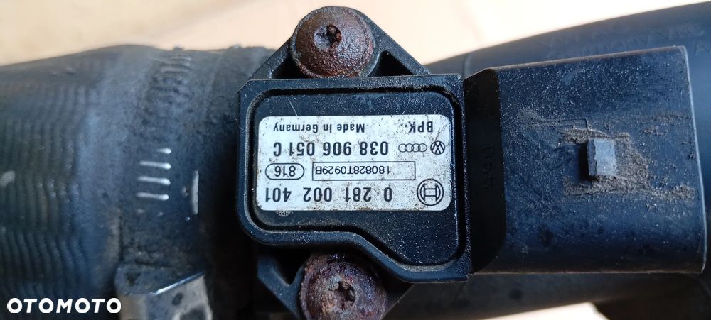 Przewód wąż rura intercoolera Skoda Fabia II 1.6 TDI 6R0145770A - 9