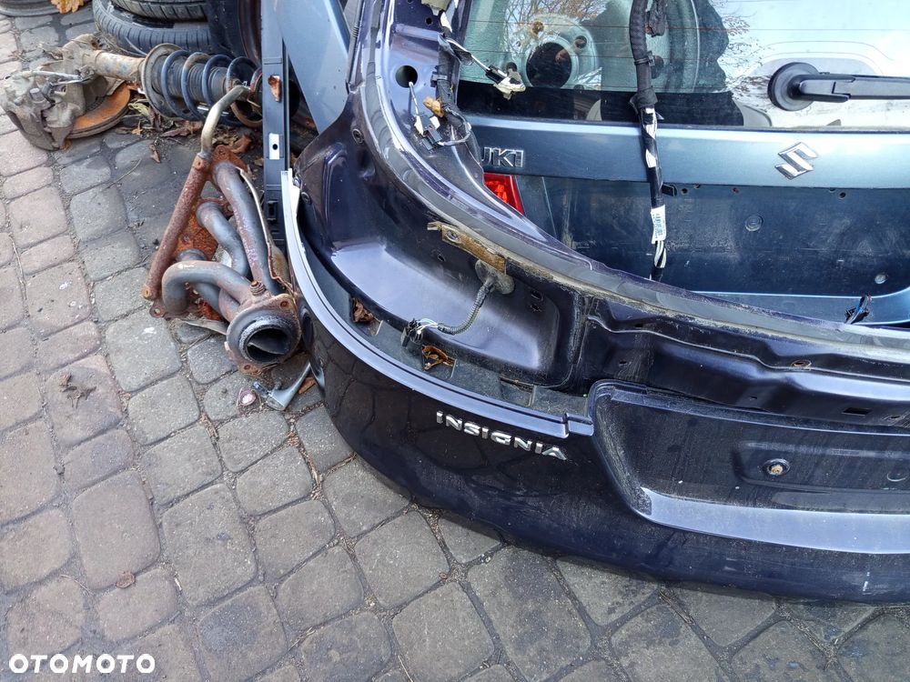 KLAPA TYLNA OPEL INSIGNIA A KOMBI ZAMEK SILNICZEK WYCIERACZKI - 4