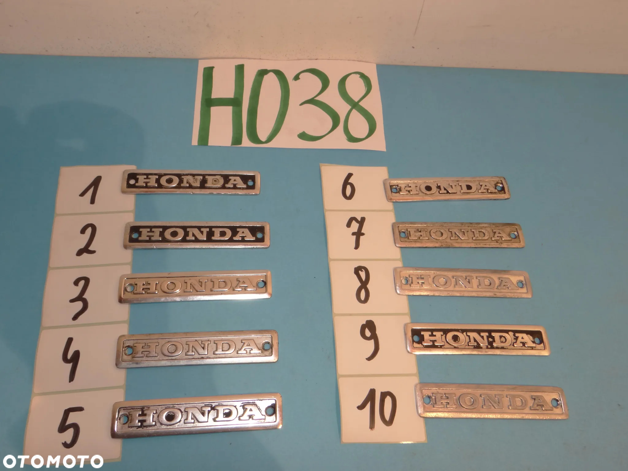 H038 HONDA CX 500 EMBLEMAT ZNACZEK SILNIKA - 13