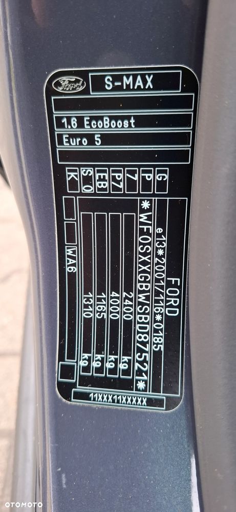 Ford S-Max 1.6 EcoBoost Start Stopp System Titanium - 14