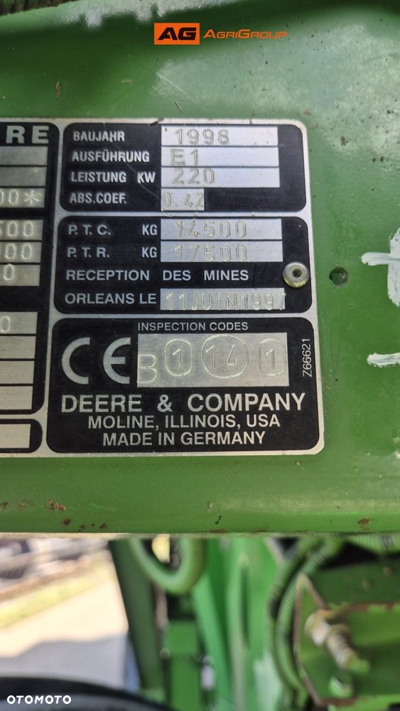 John Deere 2266 HillMaster 1998R - 14
