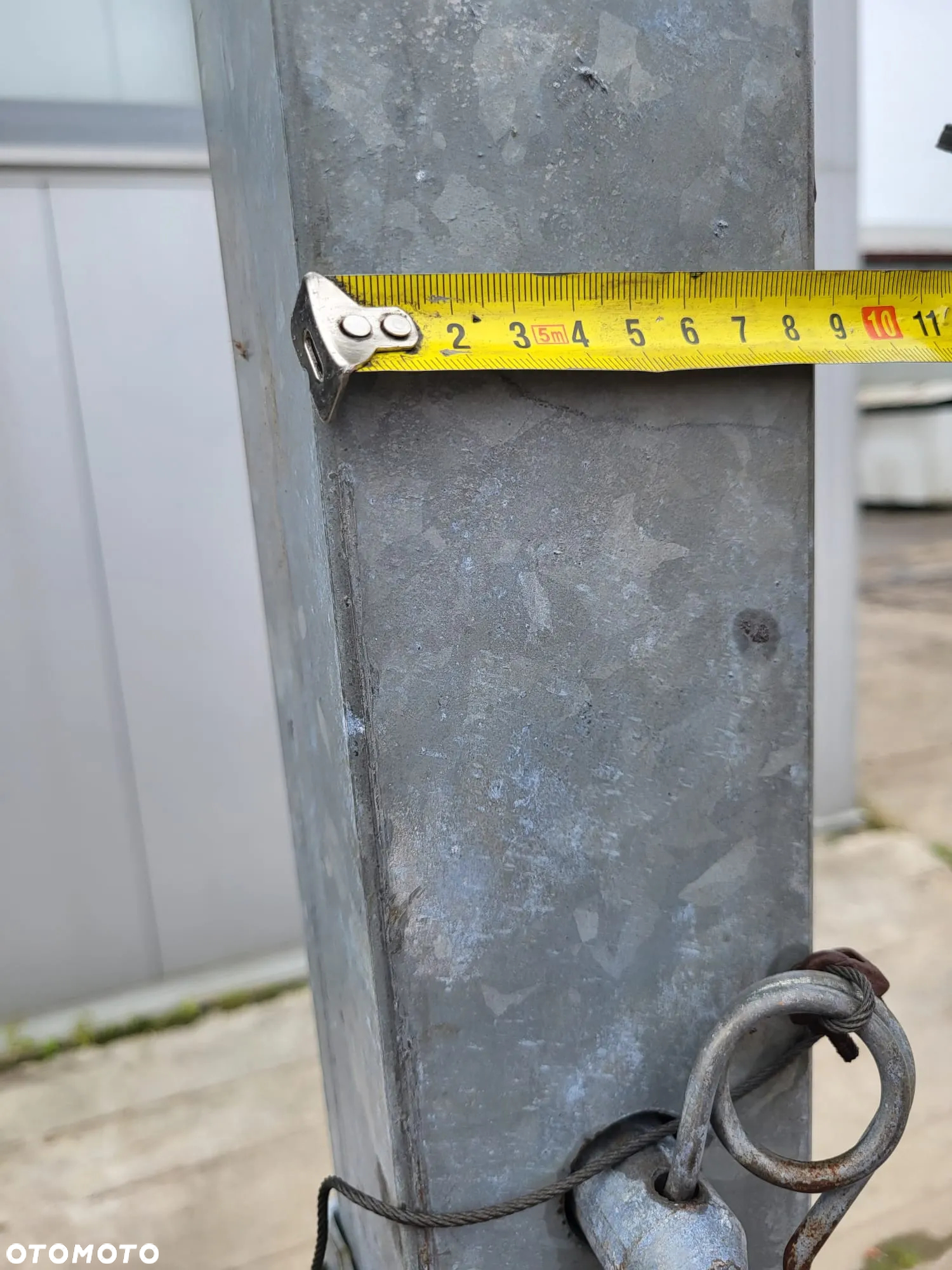 Podpora hydrauliczna kpl. 4szt. siłownik, podpory na kołach - 6