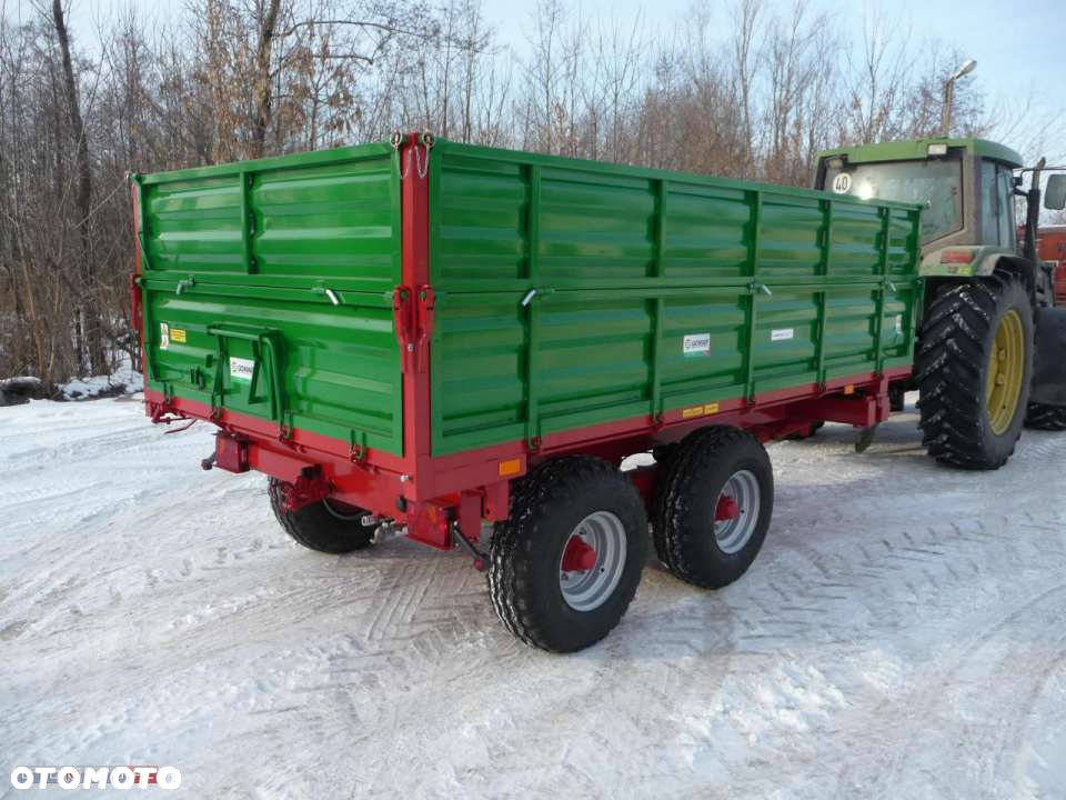 Inny GPT107 tandem 7t ton prow przyczepa - 2