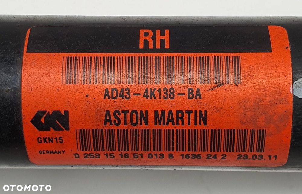 PÓŁOŚ PRAWA PRAWY TYŁ ASTON MARTIN RAPIDE 6.0 V12 - 4