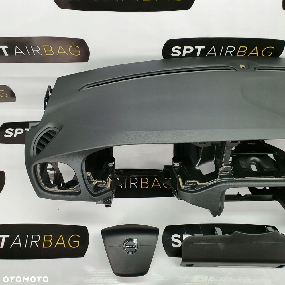 VOLVO V40  DESKA ROZDZIELCZA KONSOLA KOKPIT PULPIT PODUSZKI AIRBAG AIR BAG PASY KIT SET - 2