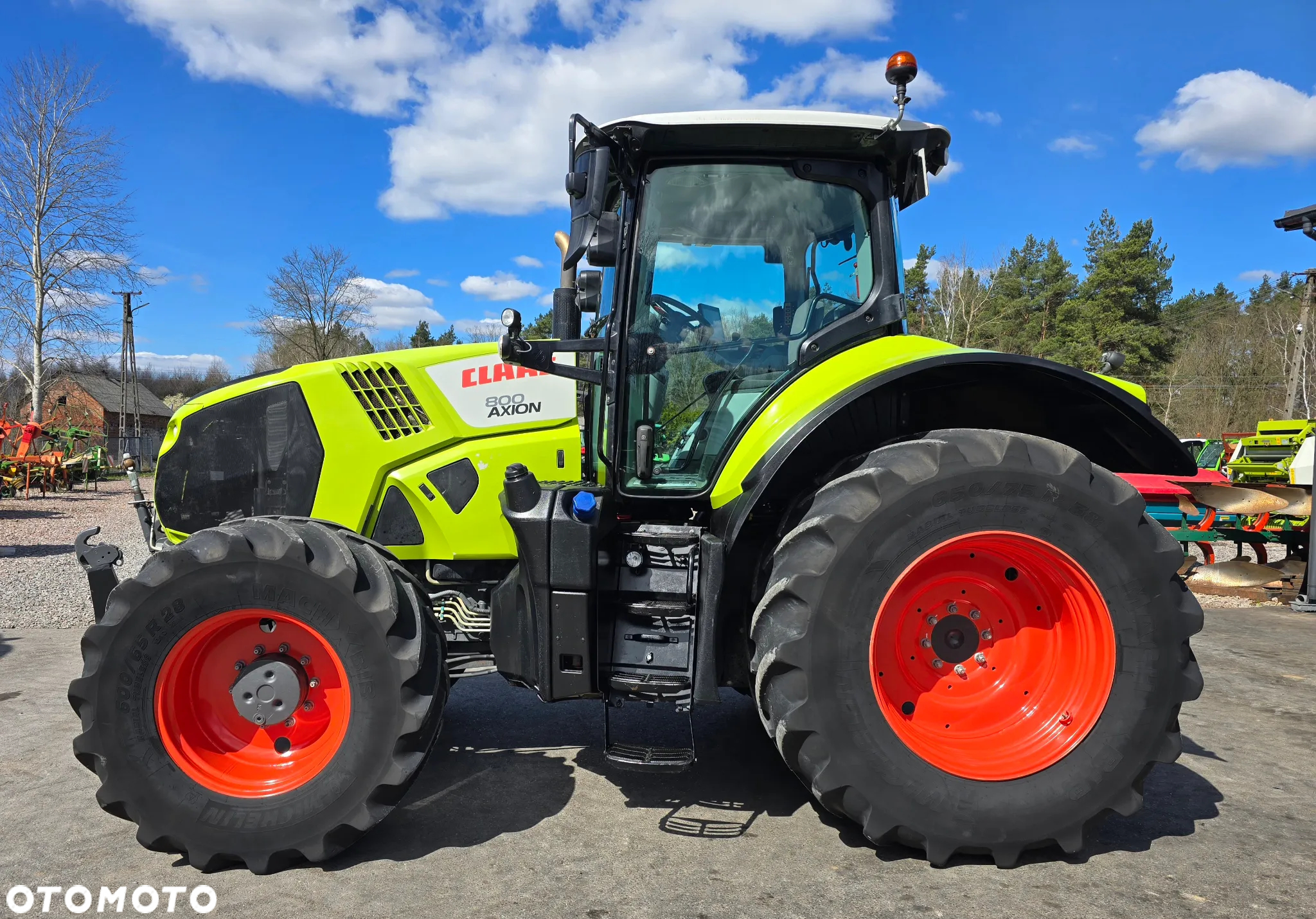 Claas Axion 800 CEBIS - 7
