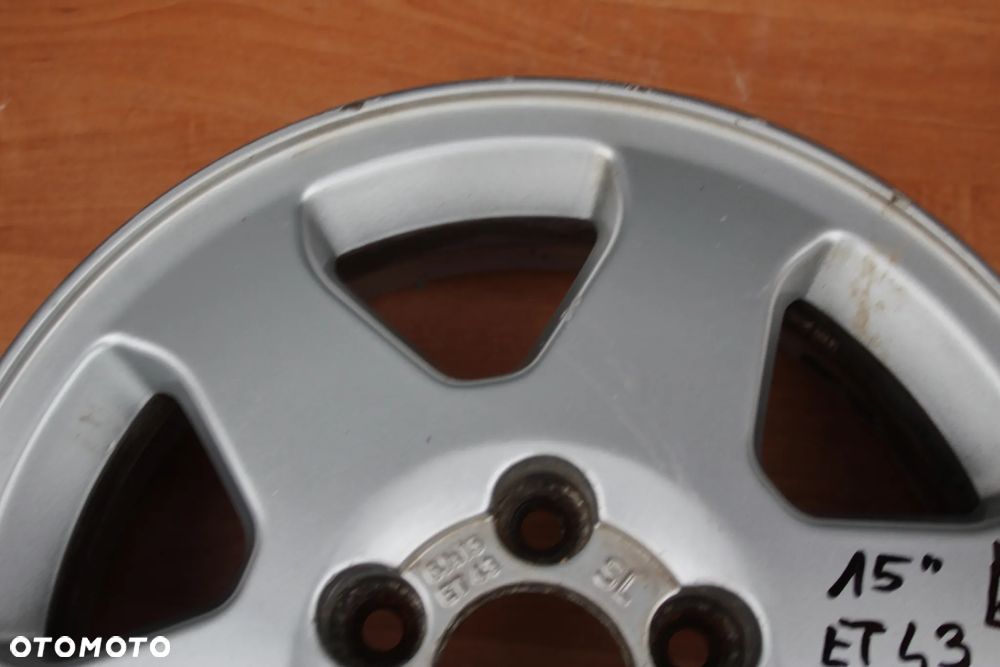 FELGA ALUMINIOWA OPEL ZAFIRA A B ASTRA H MERIVA B VECTRA C SIGNUM 15 CALI 5x110 ET43 SZTUKA - 2