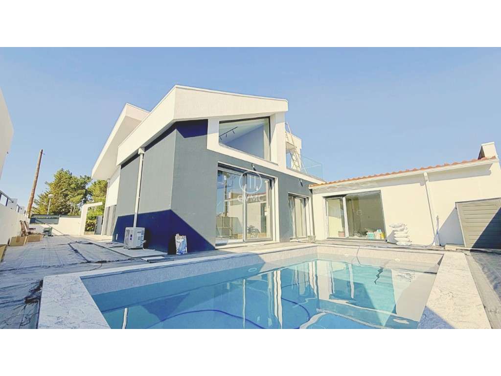 Moradia T4 Nova em Azeitão | Piscina, Jardim e Vista para a Serra d... - Grande imagem: 4/32