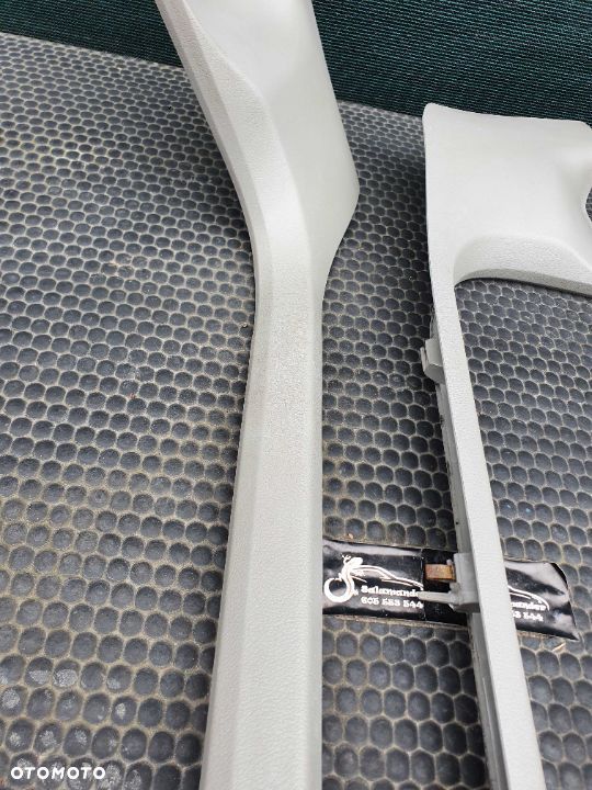 Oslona Slupka Progu Plastik Tapicerka Wnetrza PlatinHell AUDI A4 B6 B7 - 13