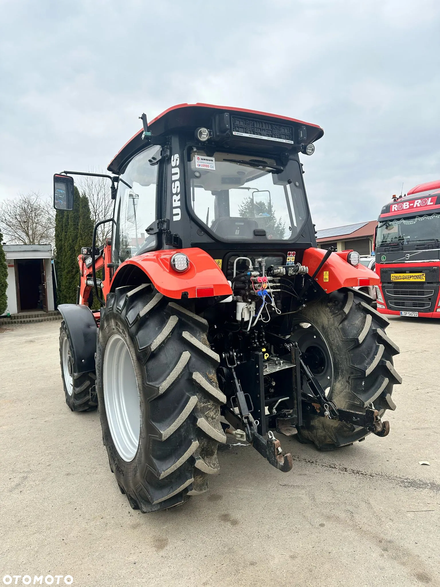 Ursus C - 380 + Ładowacz - 6