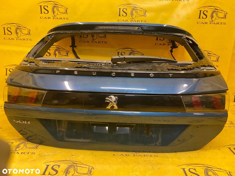 KLAPA ZDERZAK TYLNY TYŁ PEUGEOT 508 II 2 SW - 6