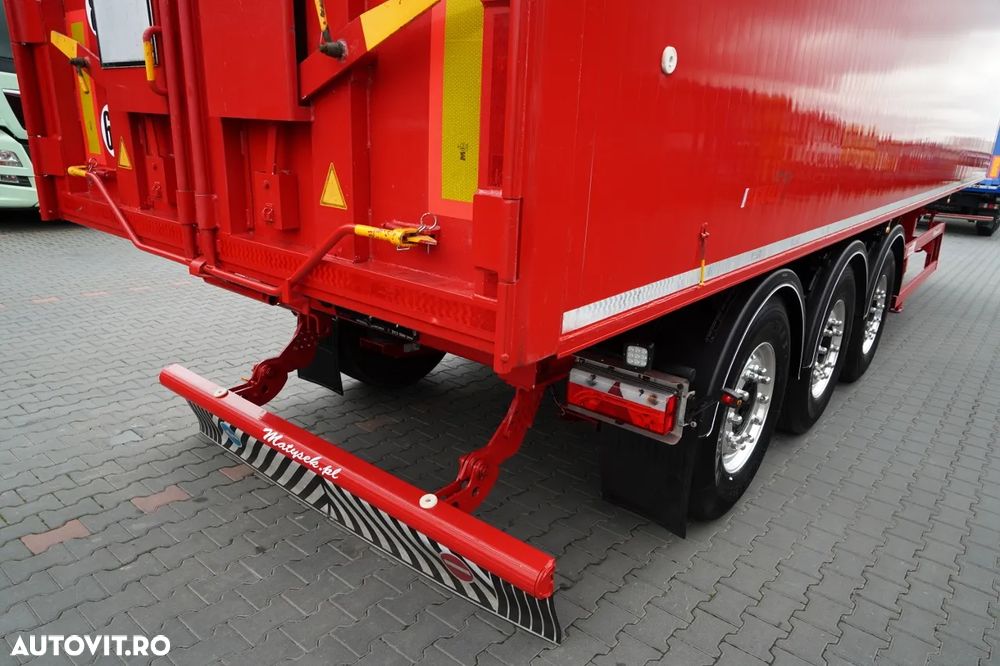 Benalu BASCULĂ 56 m3 / ALUMINIU / PUNCT DE RIDICARE / SAF / JANTE DIN ALIAJ / - 13