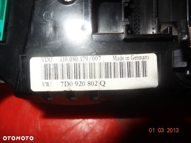 Licznik VW T4 2.5 TDi 7D0 920 802R /802Q/803B - 3