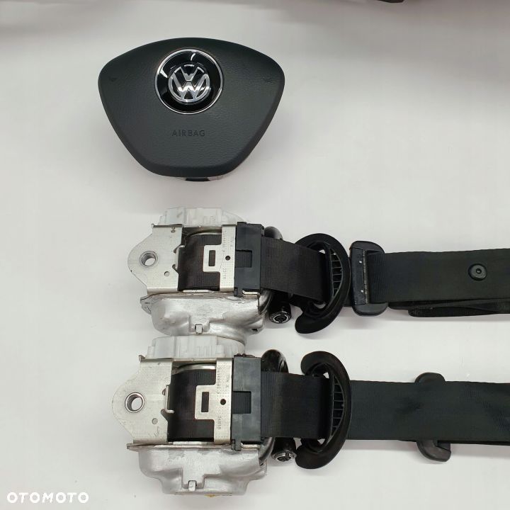 VW T-ROC TROC DESKA ROZDZIELCZA KONSOLA KOKPIT PULPIT PODUSZKI AIRBAG AIR BAG PASY KIT SET - 9