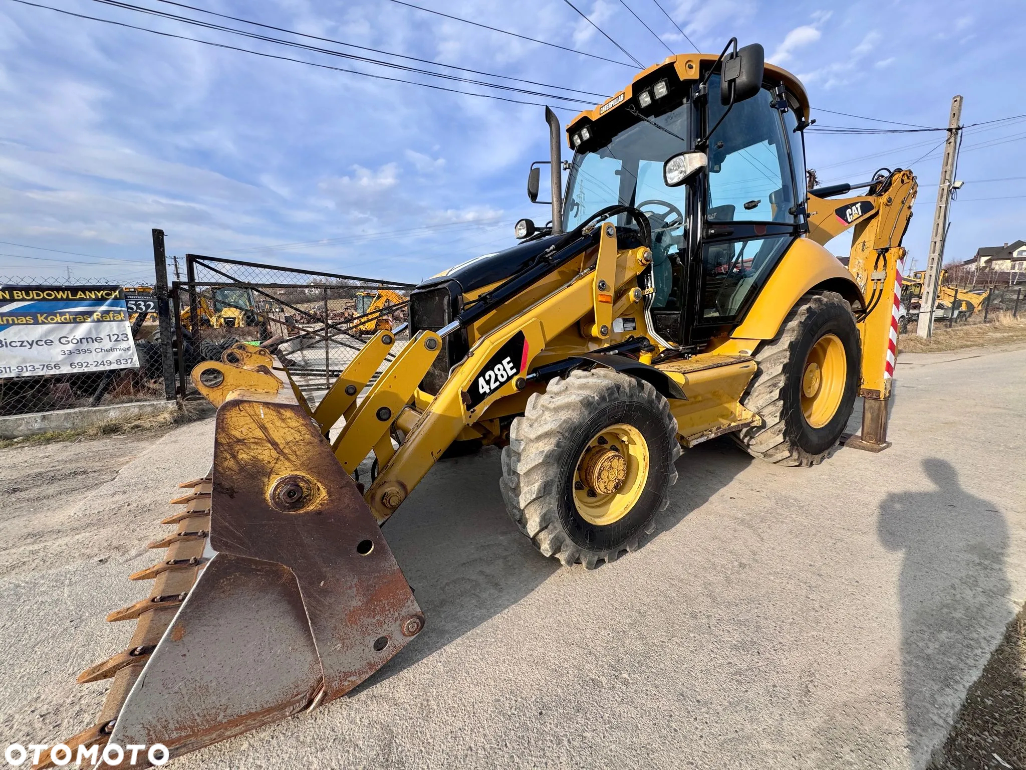 Caterpillar CAT 428E* KOPARKO ŁADOWARKA CATERPILLAR 428E* ZAMIANA* SKUP* FINANSOWANIE* JCB* CASE* TEREX* VOLVO* ODKUP MASZYN BUDOWLANYCH** - 3