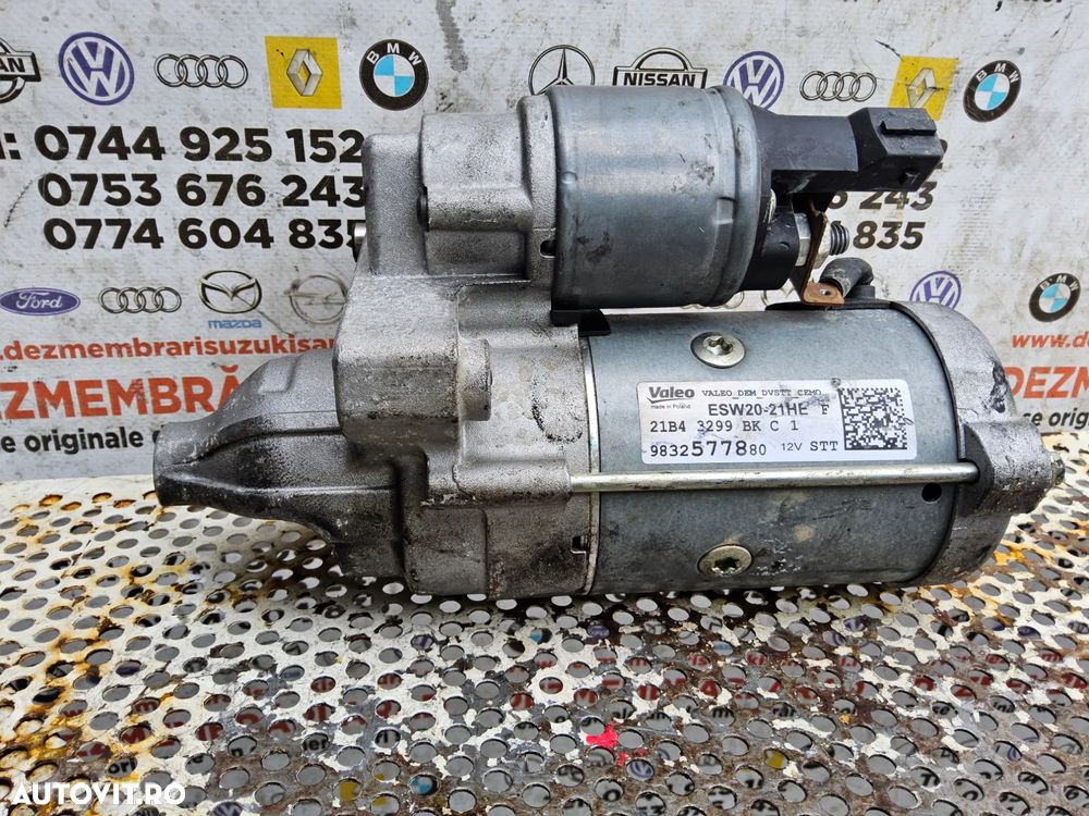 Electromotor Citroen Peugeot 1.5 cod 9832577880 Berlingo 308 3008 Opel combo ds7 c3 c4 - 1