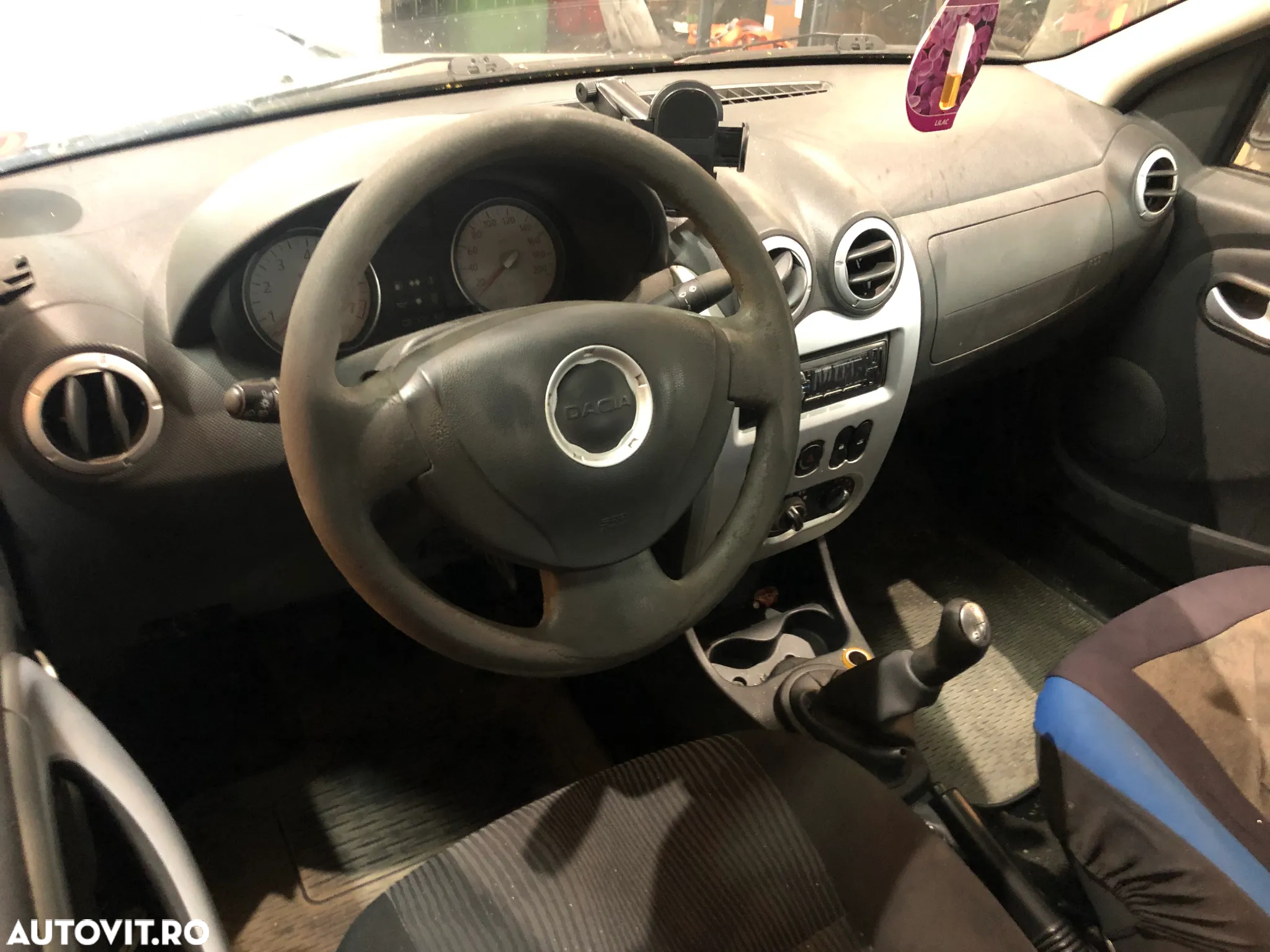 Dezmembrez Dacia Logan 1 PH2 facelift 2011 1.6 16v benzina maro visiniu - 6
