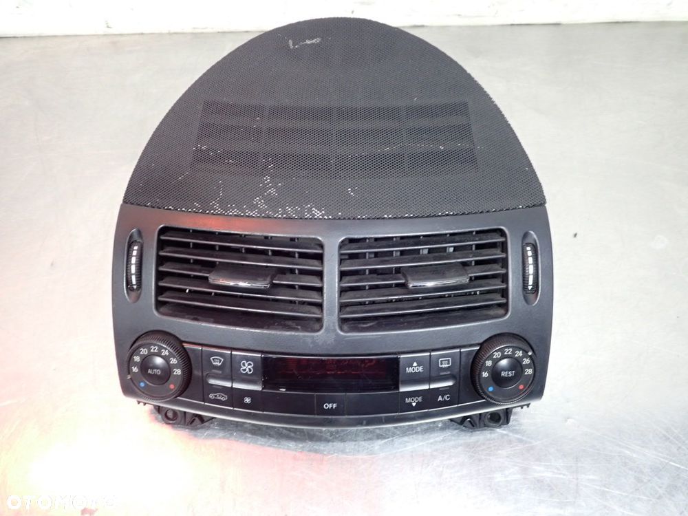 PANEL STEROWANIA NAWIEWU KLIMATYZACJI MERCEDES-BENZ W211 E200 CDI  2118300790 A2118301854 - 2