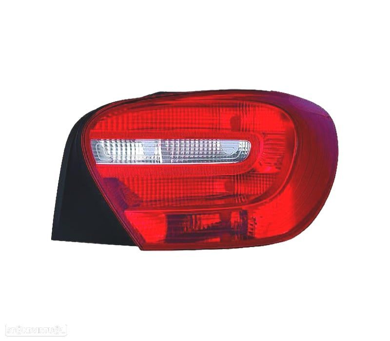 FAROLIN DIR MERCEDES CLASSE A W176 12-15 BRANCO VERMELHO - 1