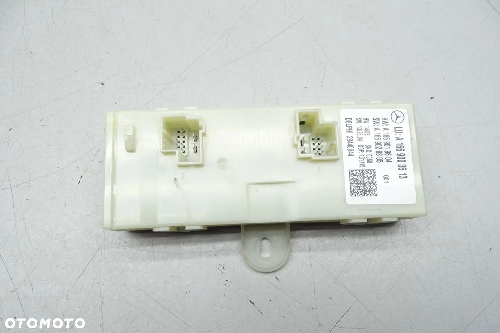 MERCEDES ML W166 Moduł Sterownik Klapy Bagażnika 1669003513 - 2