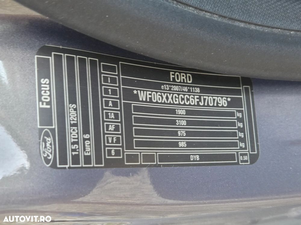 Ford Focus 1.5 TDCi Titanium - 17