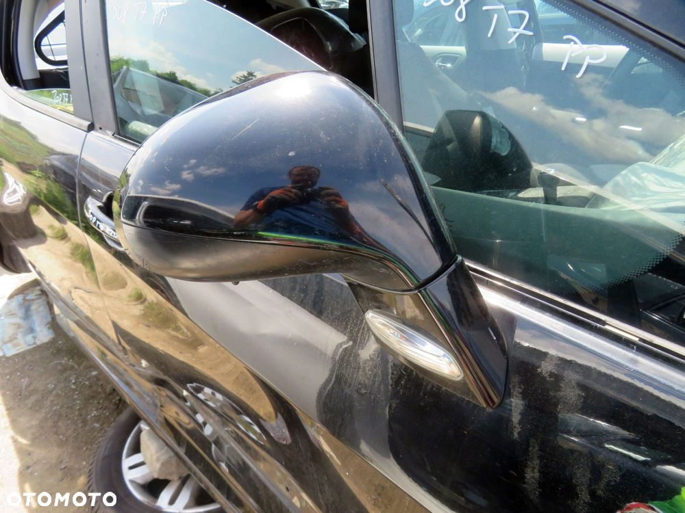 LUSTERKO ELEKTRYCZNE PRAWE 308 I T7 KTV CZARNY PEUGEOT 2007-2011 - 1