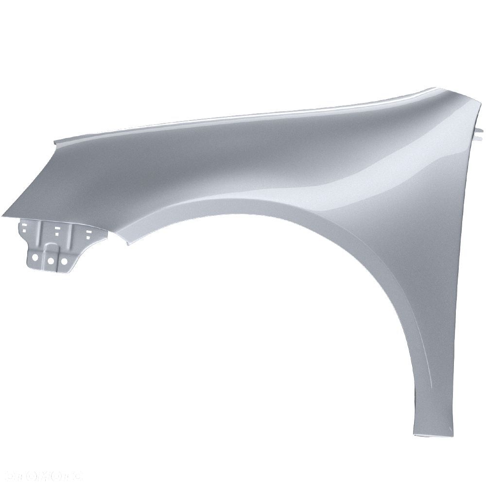 BLU Błotnik VW GOLF V 5 LA7W lewy srebrny 03-09 przód hatchback ocynk ReflexSilber - 2