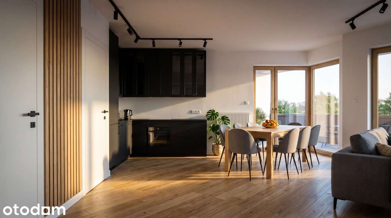 Apartament 74 m² z dwoma balkonami | 3 pokoje | Powiśle