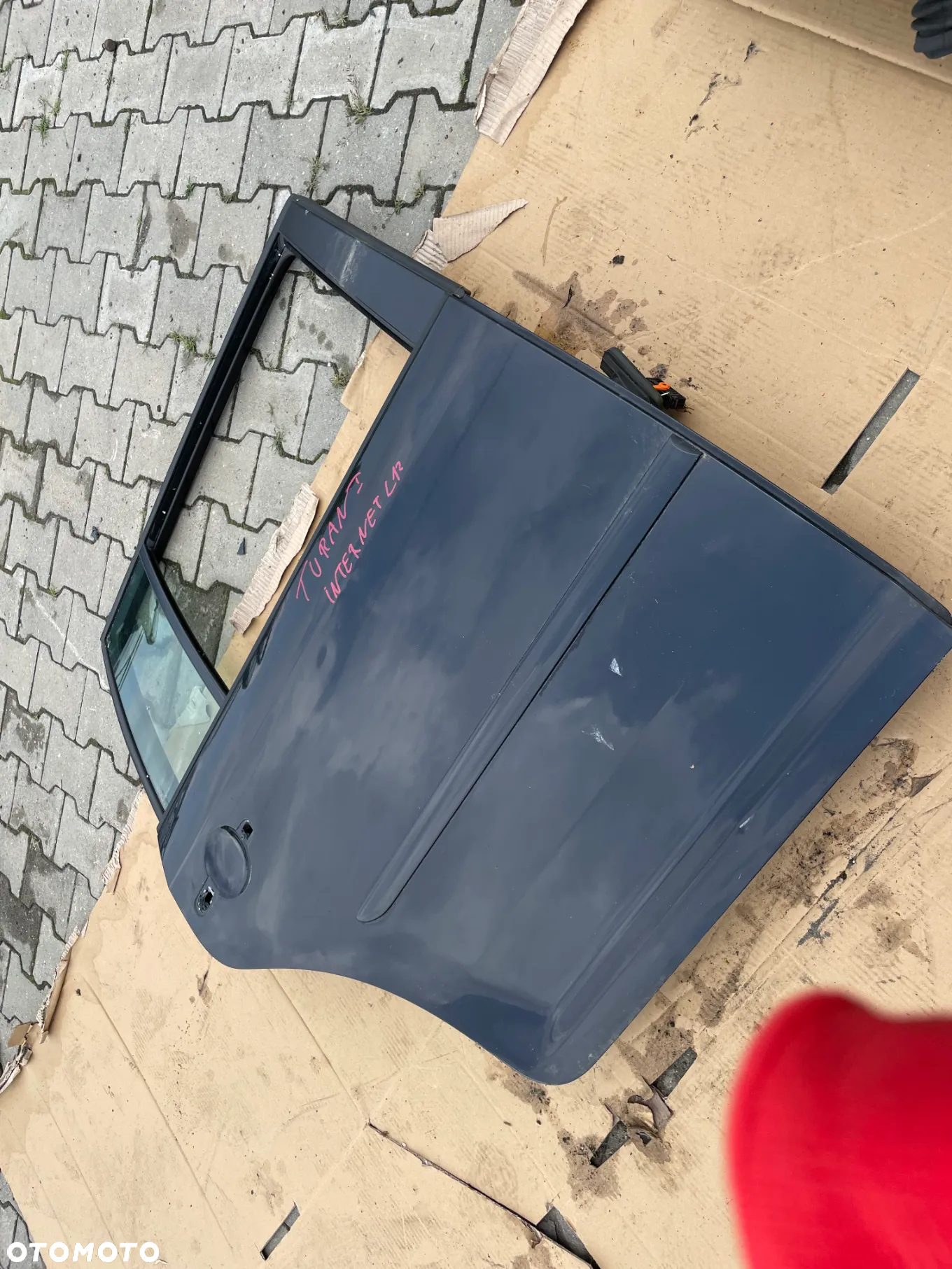 DRZWI TYŁ TYLNE TYLNIE PRAWE VW TOURAN I 1 - 2