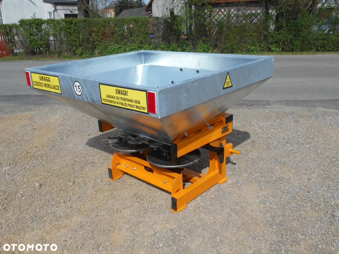 SIEWKA/ Siewnik/ ROZSIEWACZ Nawozów Hydraulika W Standardzie 600L, 800L, 1000L, 1200L (polifoska, siarczan amonu, saletrzak, superfosfat, sól potasowa, siarczan potasu, siarczan magnezu) - 9