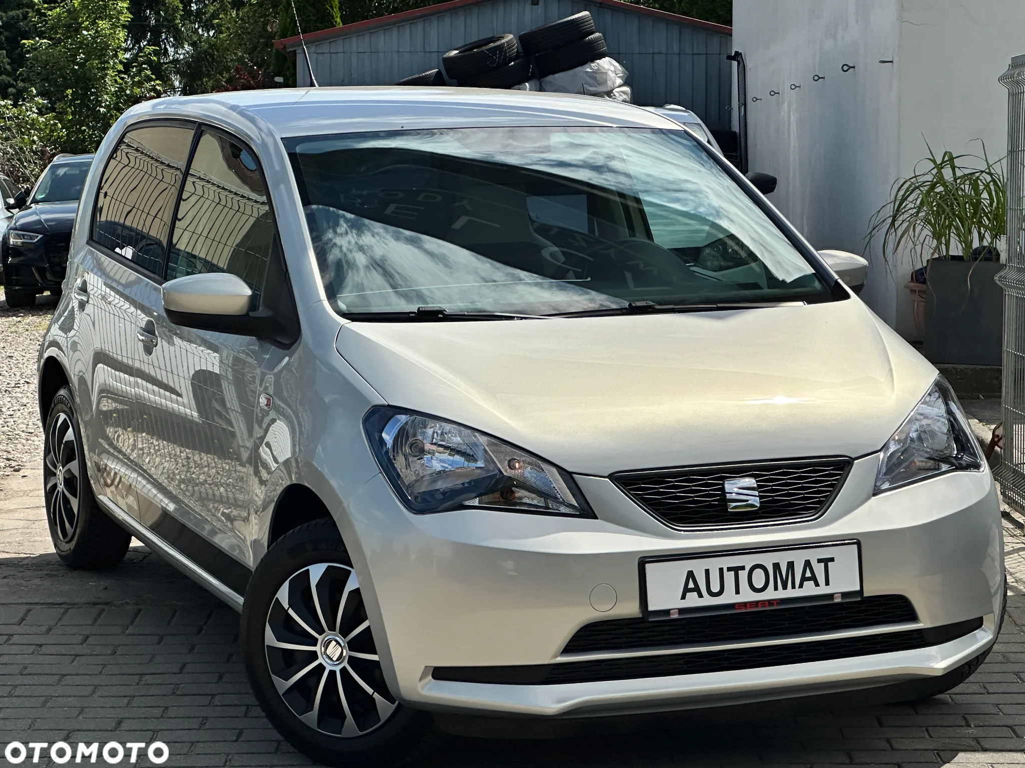 Seat Mii 1.0 Automatik 4You White - 3