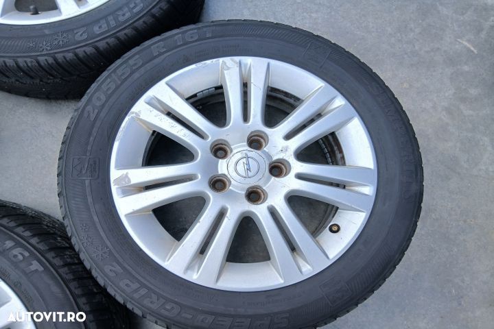 Jante aliaj cu anvelope 16 - set 250/55 R16 ET39 6.5JX16H2 250/55 R16 - 6