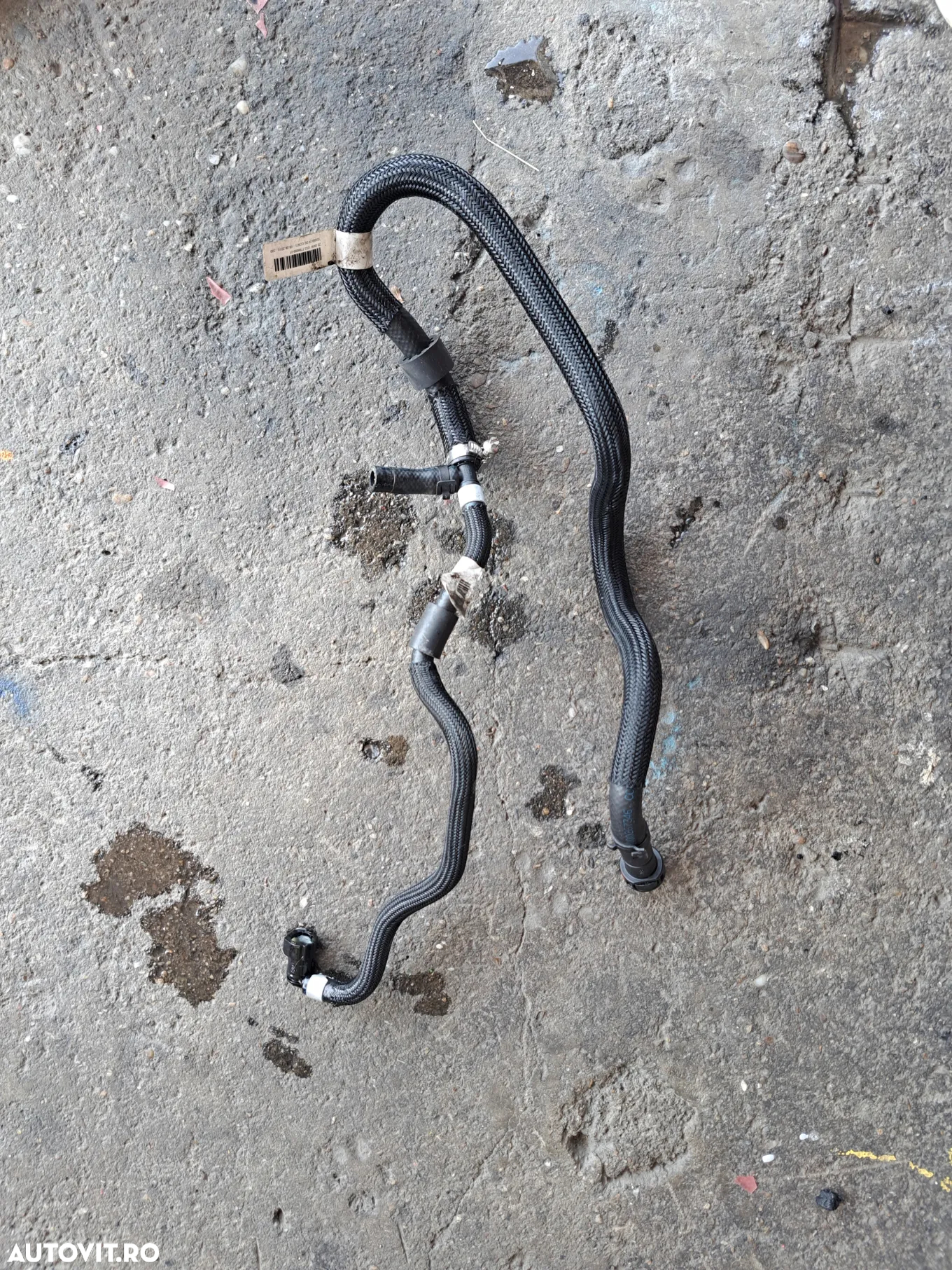 Furtun motorina cu senzor presiune Furtun retur injectoare  originale BMW 245cp F07 F10 F11 F01 F02 - 5