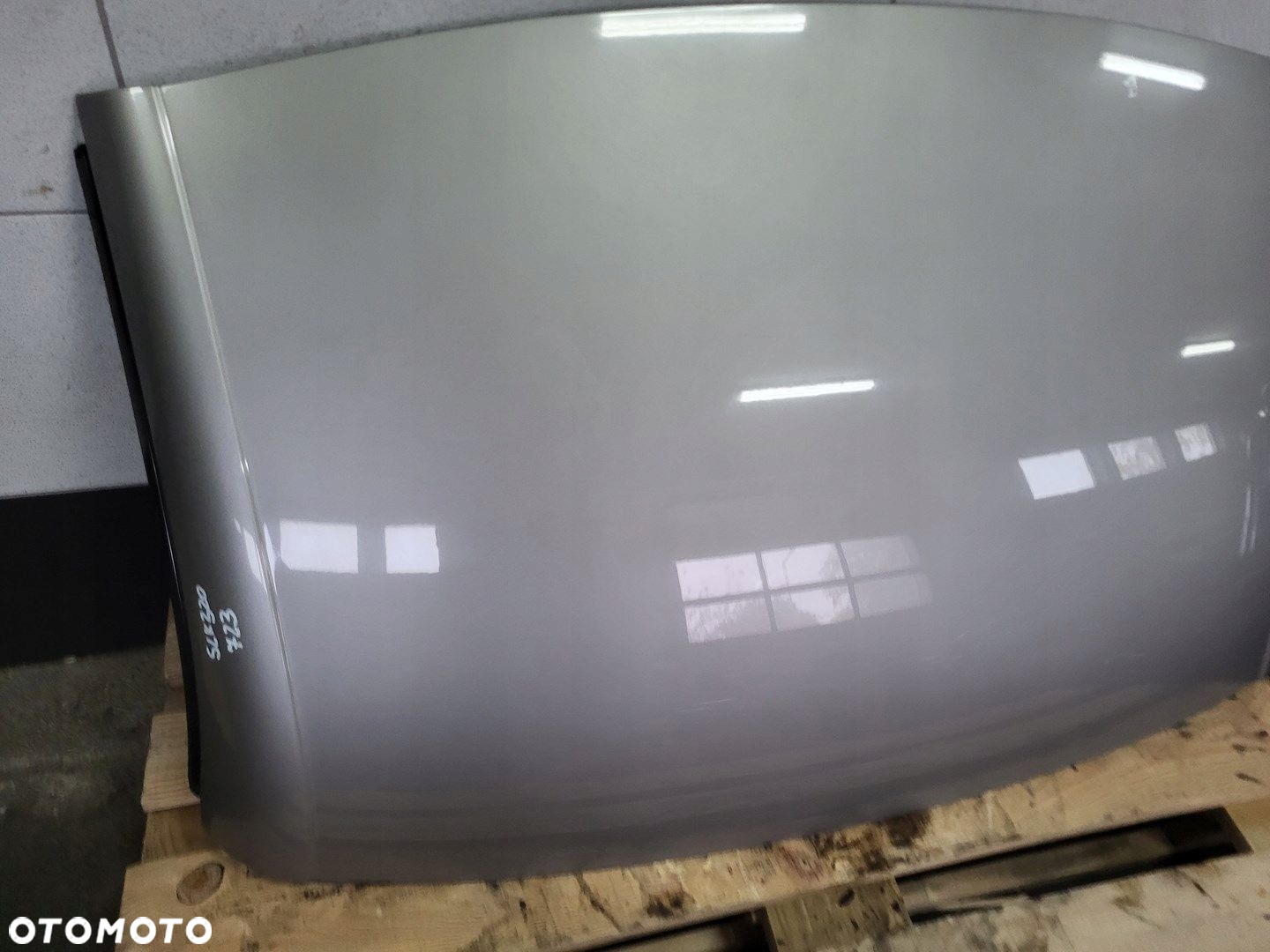 MERCEDES SLK R170 LIFT DACH POKRYWA DACHU 723 CUBANITE SILVER - 2