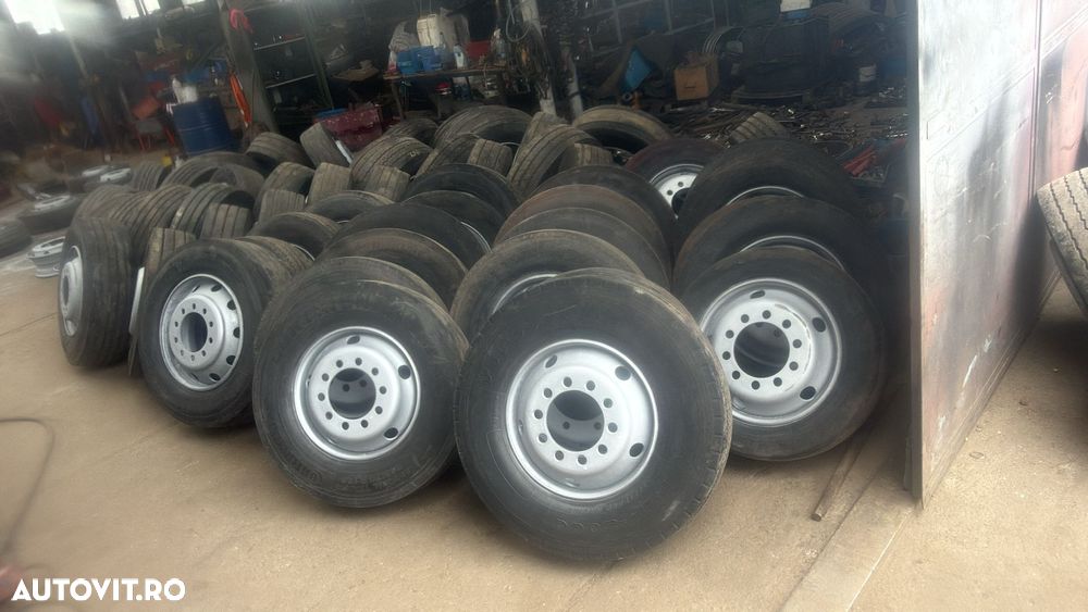 janta din dezmembrari TRAILER ANVELOPE SECOND 265/70 R19.5  285/70 R19.5 245/70 R19.5  265/60 R19.5  7.50J 8.25J 9.00J Jante - 3