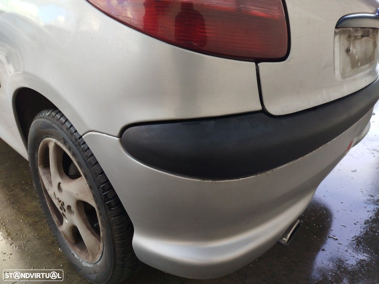 Pára-choques trás PEUGEOT 206 (2A/C) - 3