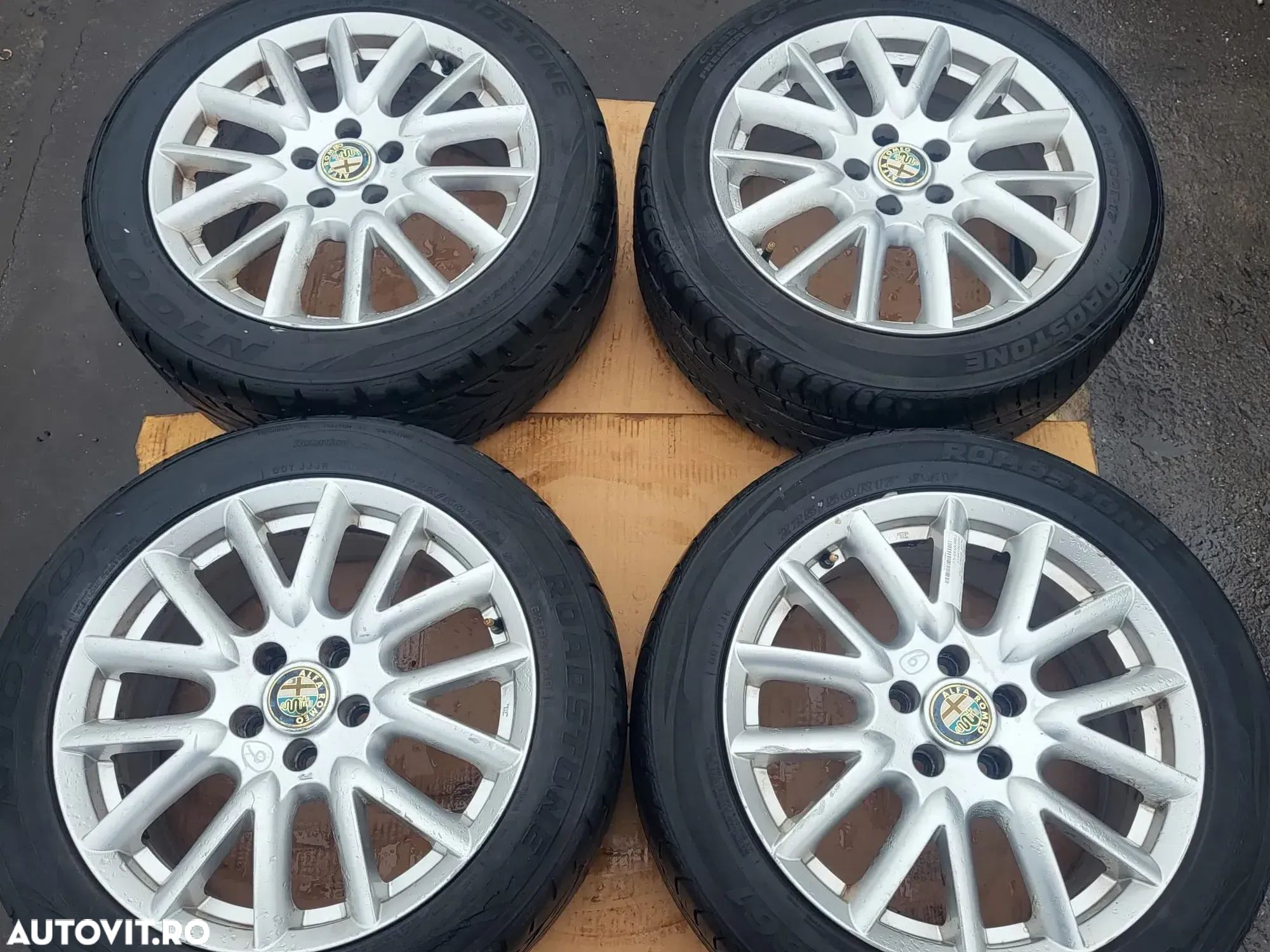 Jante aliaj cu anvelope Alfa Romeo 159  225/50R17 - 1
