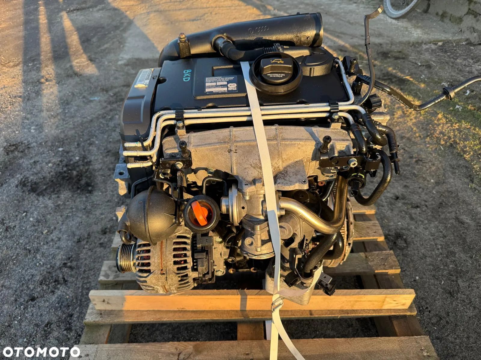 SILNIK 2.0 TDI BKD KOMPLETNY VW AUDI SKODA SEAT - 1