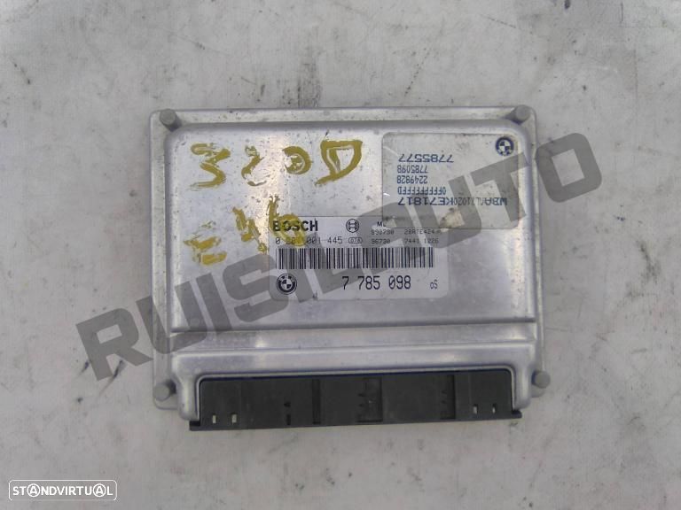 Centralina Motor 02810_01445 Bmw 3 (e46) [1997_2005] 320d - 1