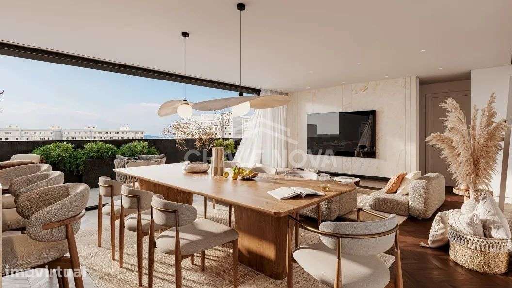 Penthouse T4 Duplex Nova em Leça da Palmeira - Vista Mar - Grande imagem: 3/10